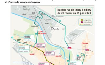 Déviation ligne 16 Taissy !