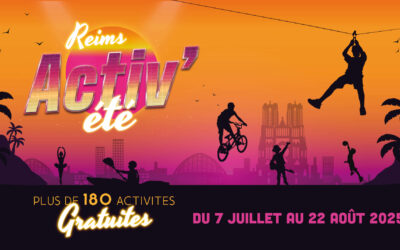 Reims Activ’Été 2025 – Programme d’Été pour les Jeunes 🌞