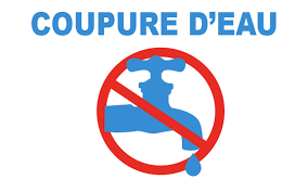 Coupure d’eau