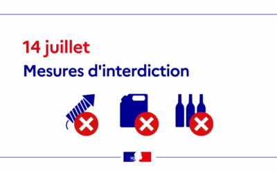 Arrêtés relatifs aux célébrations du 14 juillet dans la Marne