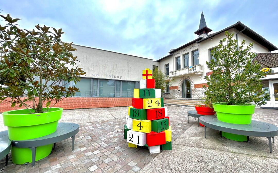 Le Sapin de l’Avent est installé !